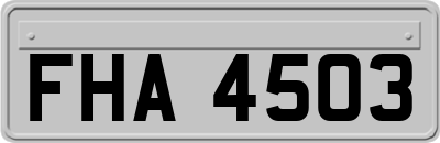 FHA4503