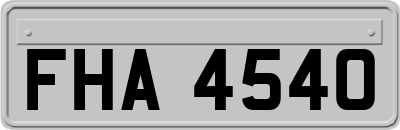 FHA4540
