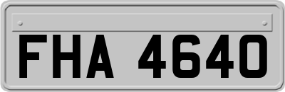 FHA4640