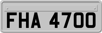 FHA4700