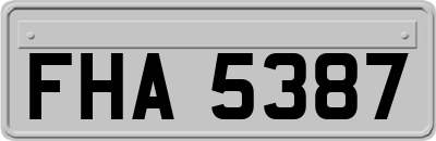 FHA5387