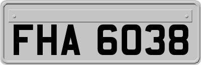 FHA6038