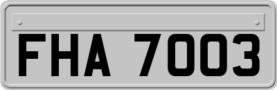 FHA7003