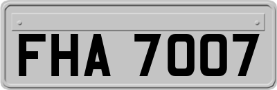 FHA7007