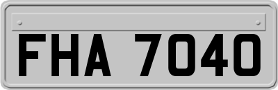 FHA7040