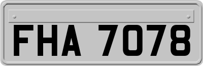 FHA7078