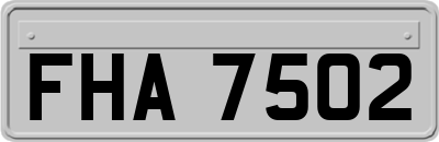 FHA7502