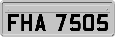 FHA7505
