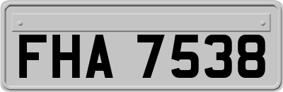 FHA7538