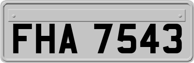 FHA7543