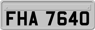 FHA7640