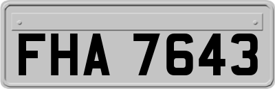 FHA7643