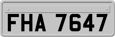FHA7647