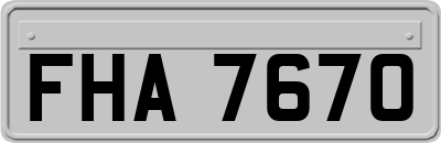 FHA7670