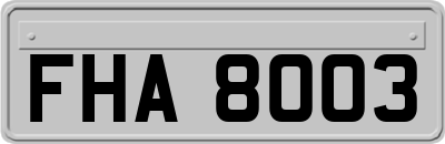 FHA8003
