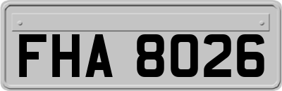 FHA8026