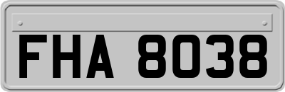 FHA8038