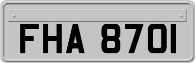 FHA8701