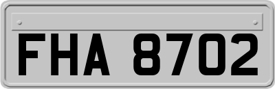 FHA8702
