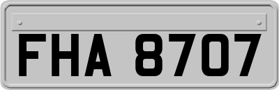 FHA8707