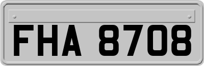 FHA8708