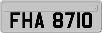 FHA8710