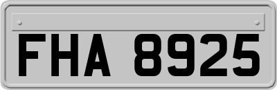 FHA8925