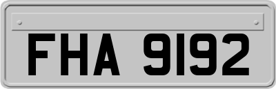FHA9192