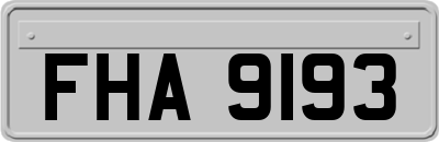 FHA9193