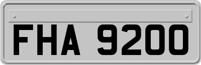 FHA9200