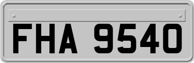 FHA9540