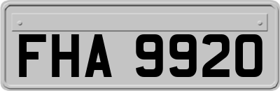 FHA9920