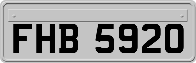FHB5920
