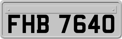 FHB7640