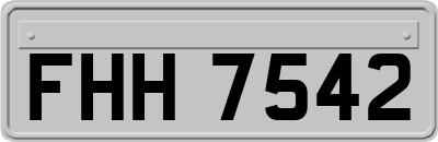 FHH7542