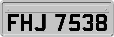 FHJ7538