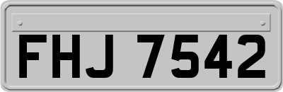 FHJ7542