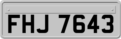 FHJ7643