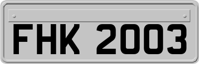 FHK2003