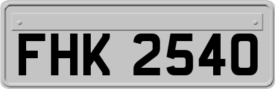 FHK2540