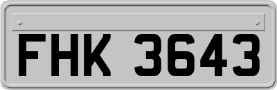 FHK3643