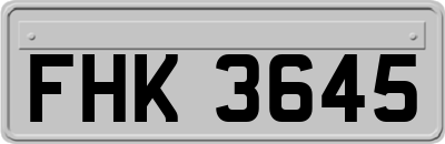 FHK3645