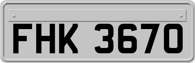 FHK3670
