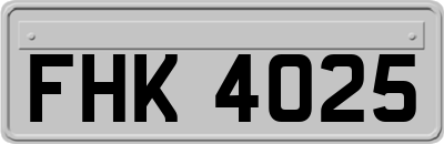 FHK4025
