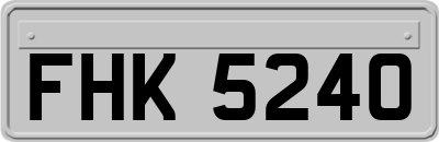 FHK5240