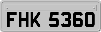 FHK5360