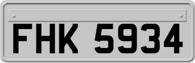 FHK5934
