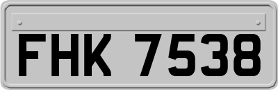 FHK7538