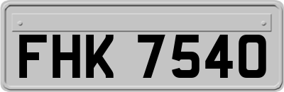 FHK7540