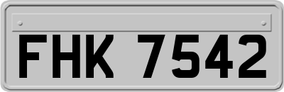 FHK7542